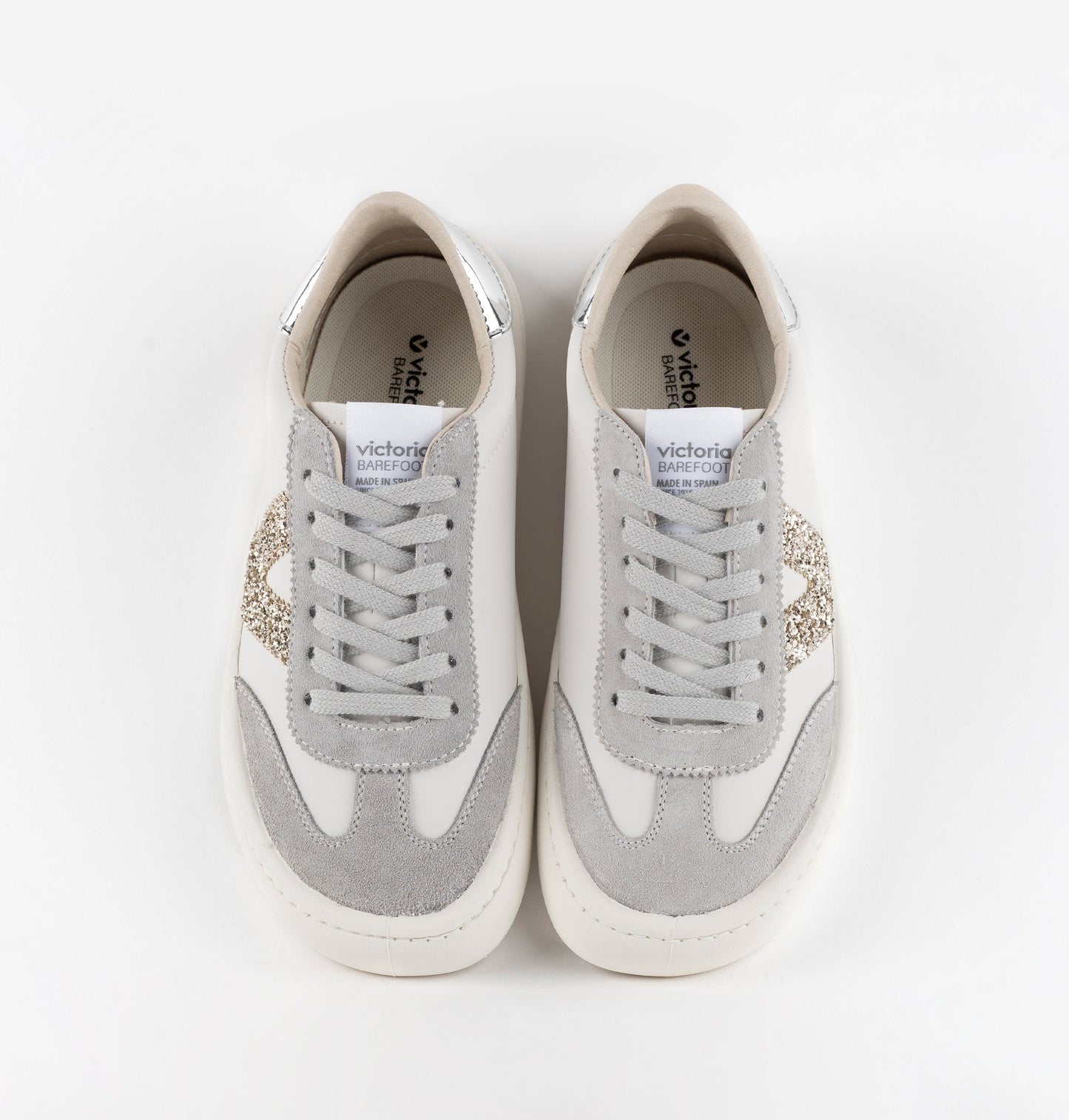 Victoria OLMO BAREFOOT EFECTO PIEL & FANTASIA GRIS