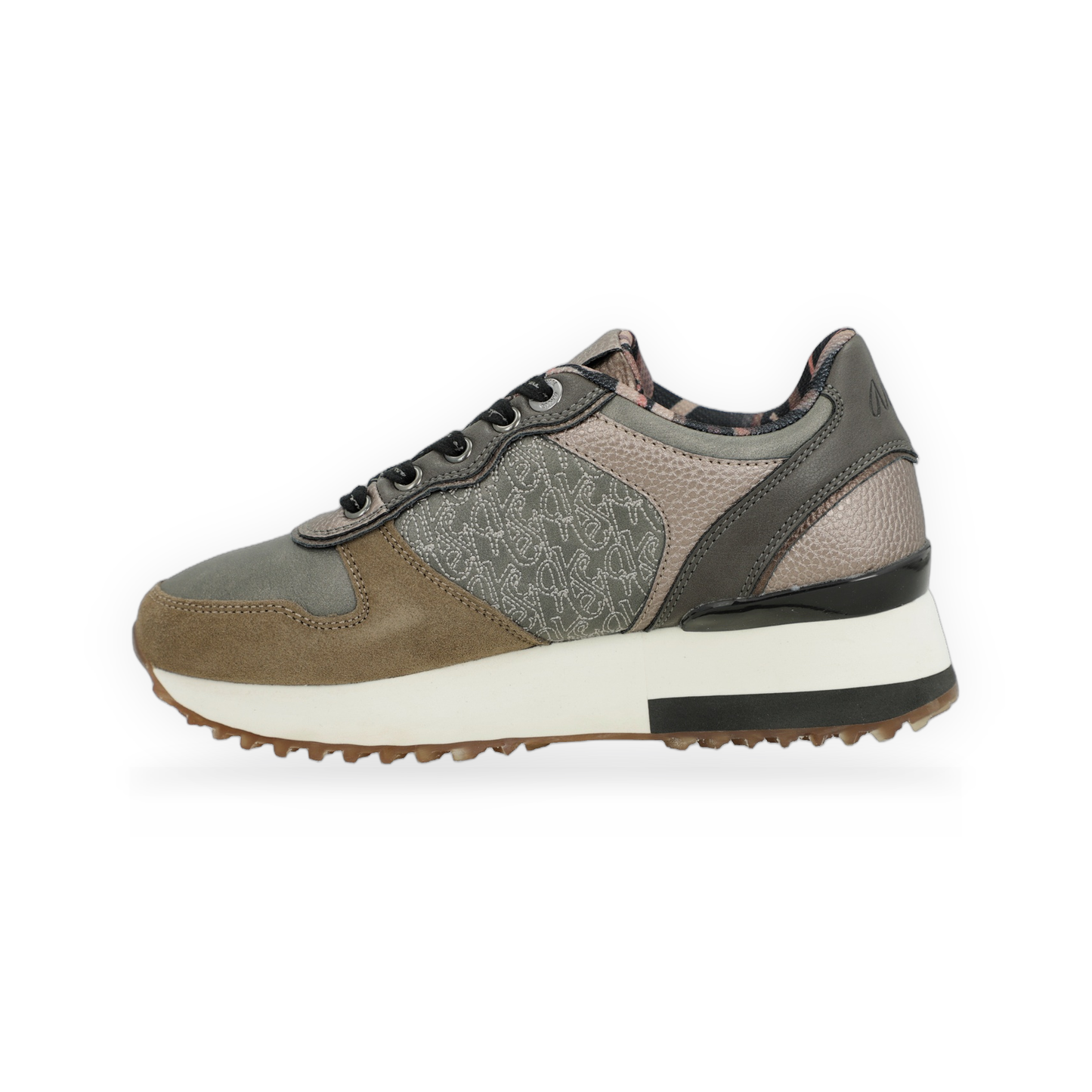 Anekke - Taupe platform sneakers