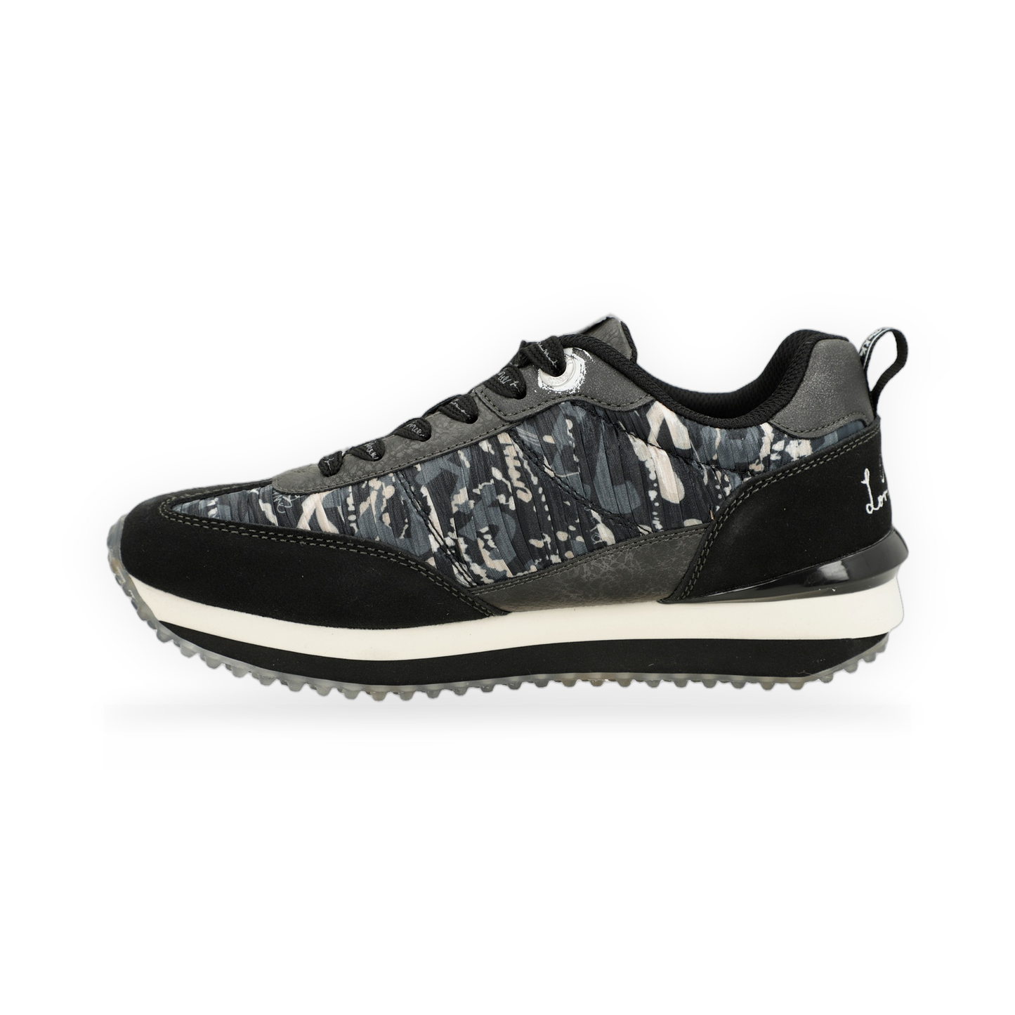 Anekke - Black multicolor sole sneakers