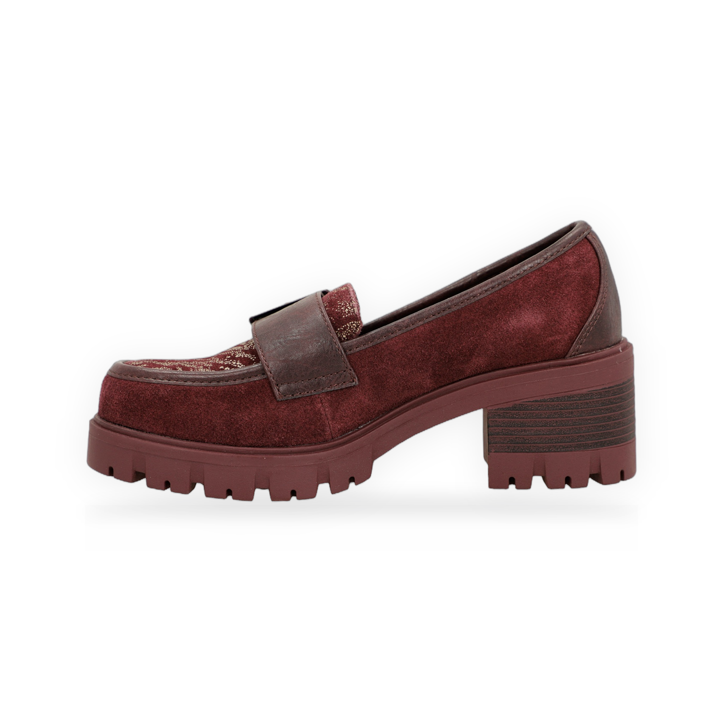 Anekke - Burgundy Loafers