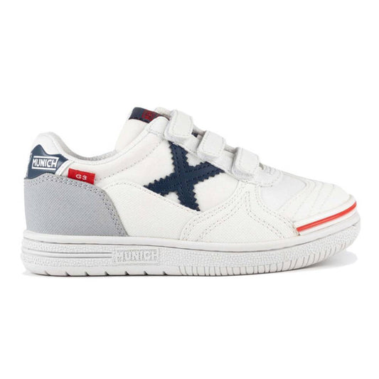 Munich G-3 Kid Vco 1514436 Blanc