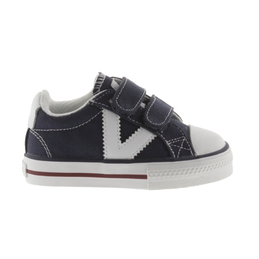 Victoria TRIBUTE STRIPS CANVAS CONTRAST NAVY