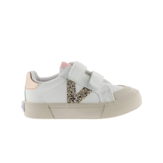 Victoria TRIBU PINK LEATHER EFFECT STRIPS