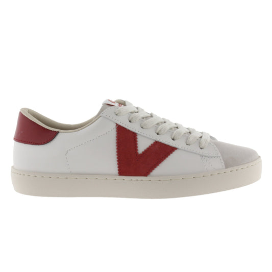 Victoria Berlin Leather & Suede Carmine