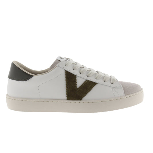 Victoria Berlin Khaki Leather & Split Leather