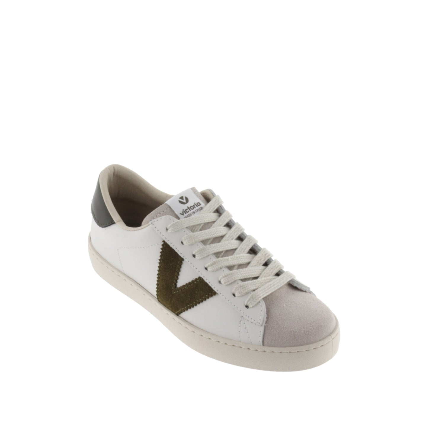 Victoria Berlin Khaki Leather & Split Leather