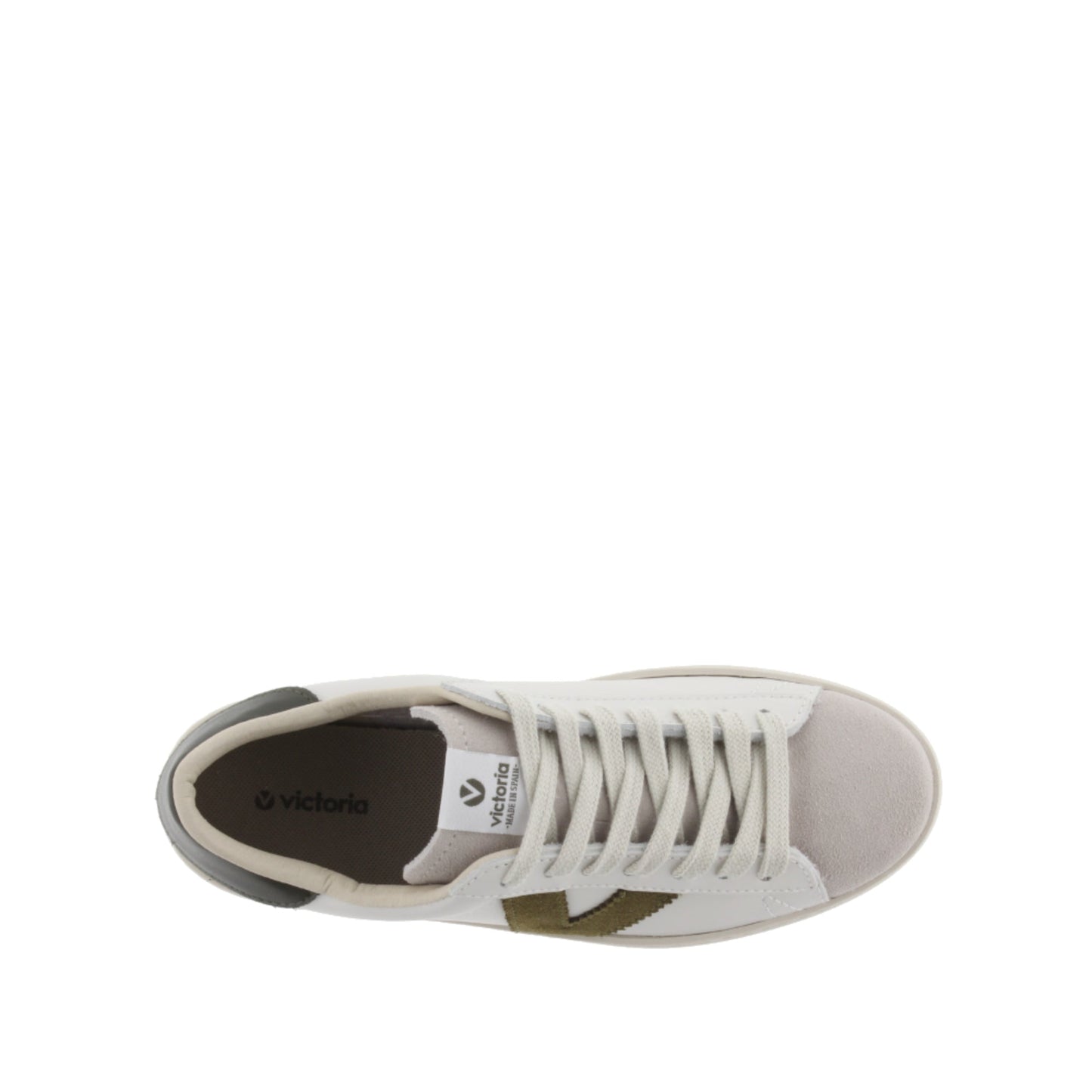 Victoria Berlin Khaki Leather & Split Leather