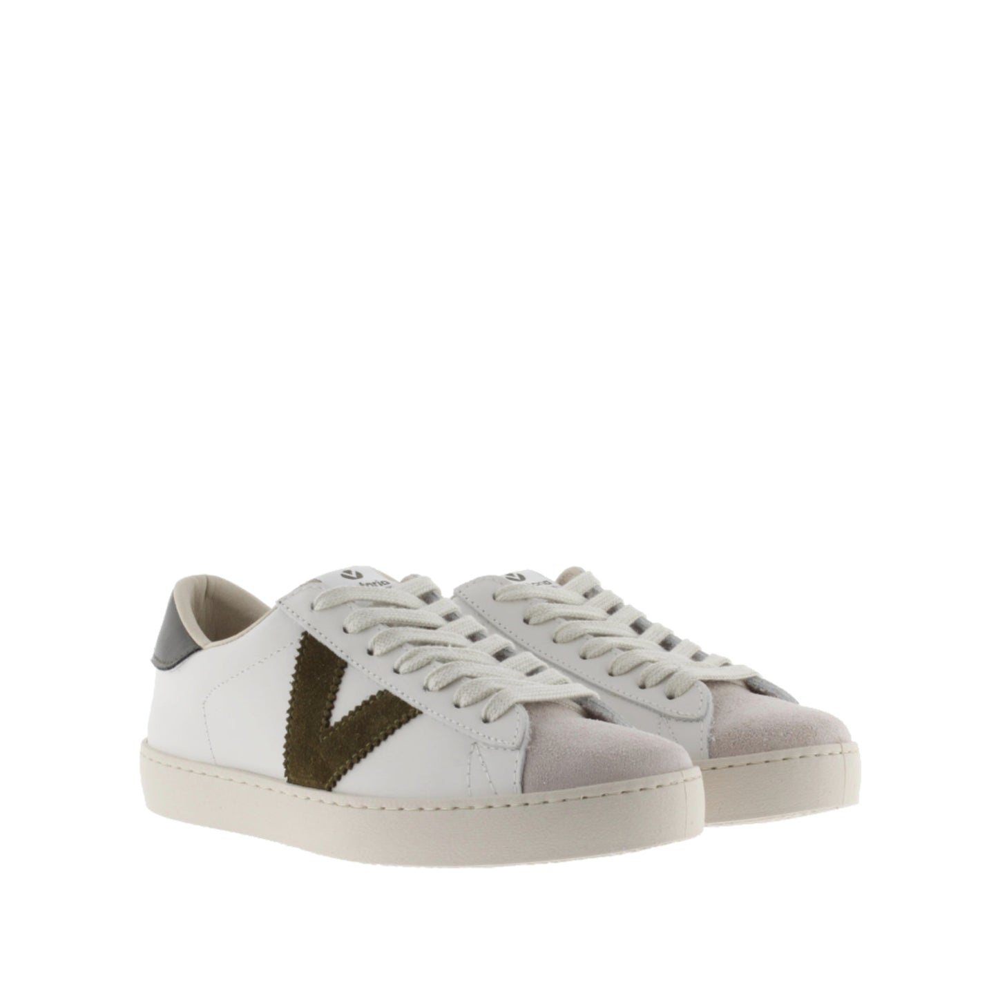 Victoria Berlin Khaki Leather & Split Leather