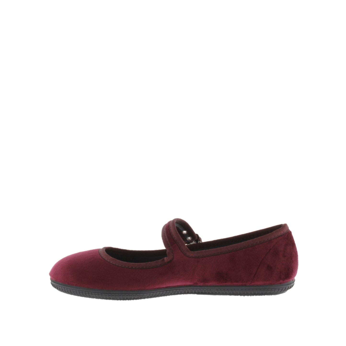 Victoria ODA MERCEDES BURGUNDY VELVET