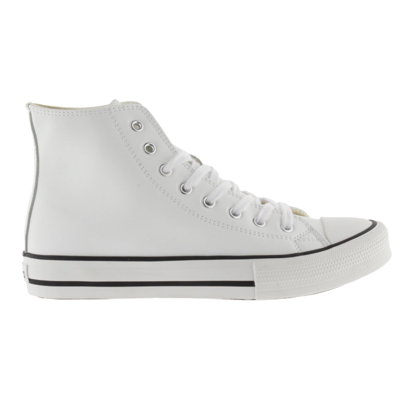 BOTTINES EFFET CUIR BLANC Victoria TRIBU