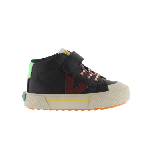 Victoria TRIBU STRIP & ELASTIC NAVY LEATHER EFFECT