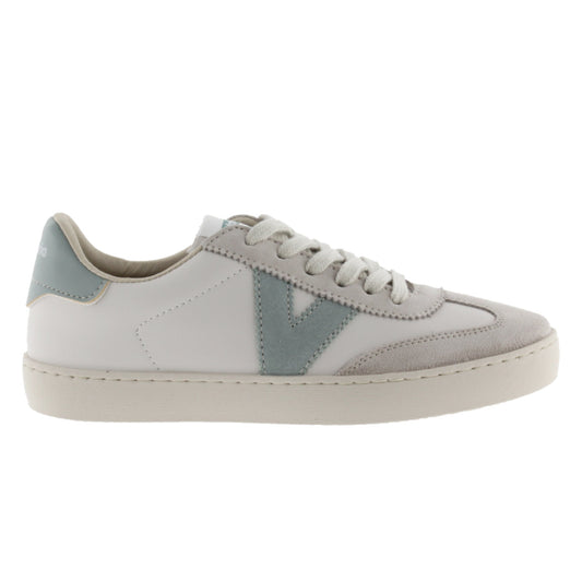 Victoria Berlin Cyclist Leather Effect & Jade Split Leather