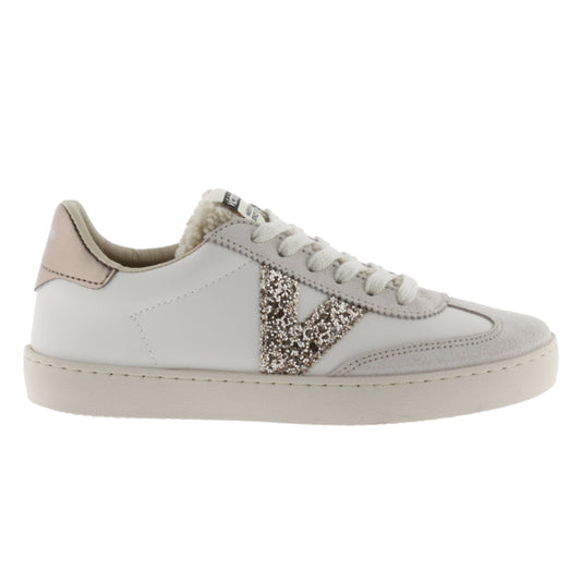 Victoria Berlin Cyclist Leather Effect & Ice Sheepskin