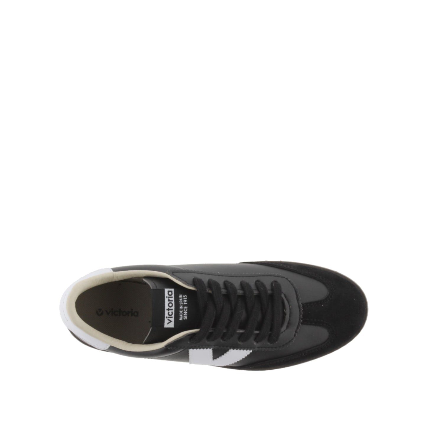 Victoria Berlin Cyclist Leather Effect & Black Split Leather