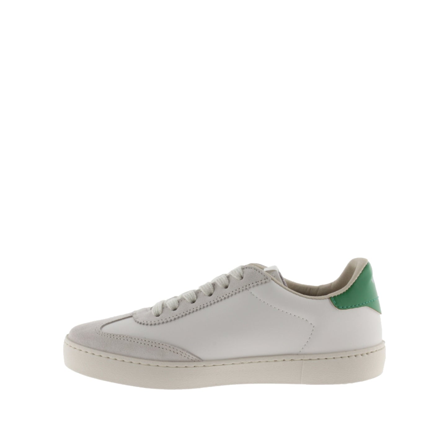 Victoria Berlin Green Leather & Split Leather Cyclist