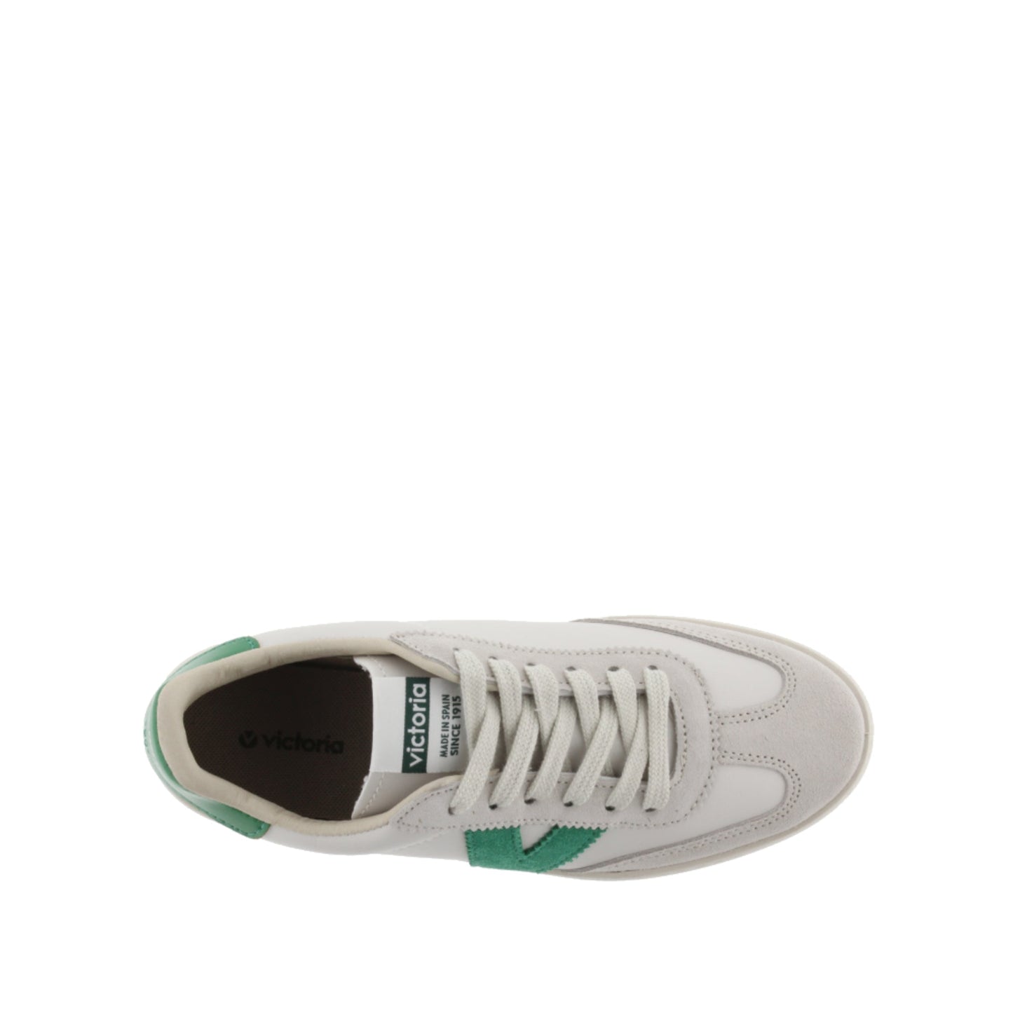 Victoria Berlin Green Leather & Split Leather Cyclist