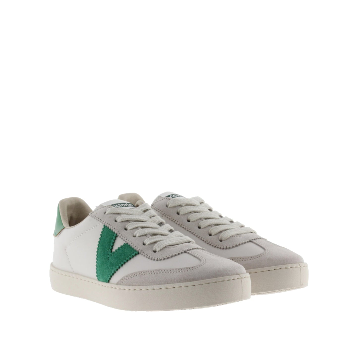 Victoria Berlin Green Leather & Split Leather Cyclist