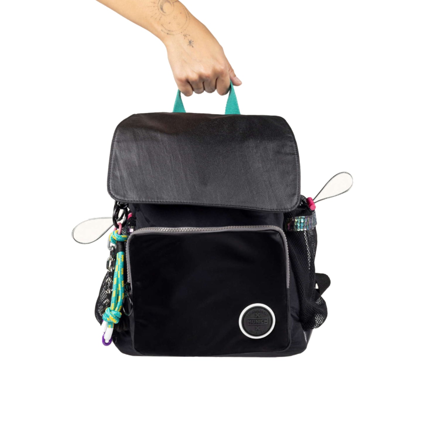 Munich 7113404 Deep Recycled Fw25 Backpack Black