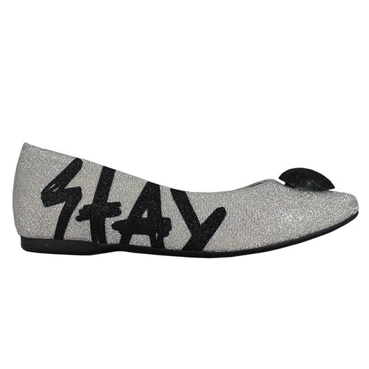 TheWhiteBrand Bailarina Love Argent Bailarina Plata