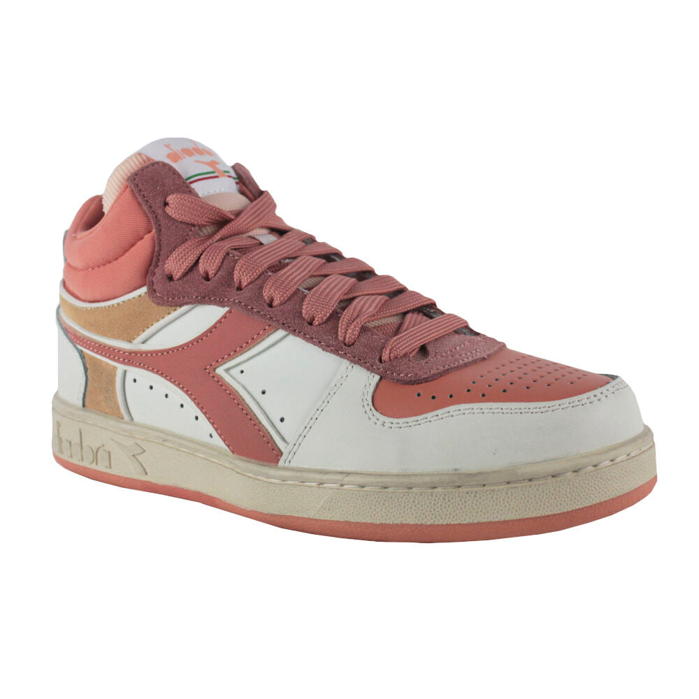 Diadora Magic Basket Demi Icona Wn 501.178548 01 C9865 Coral Haze/Beach Sand/Blc