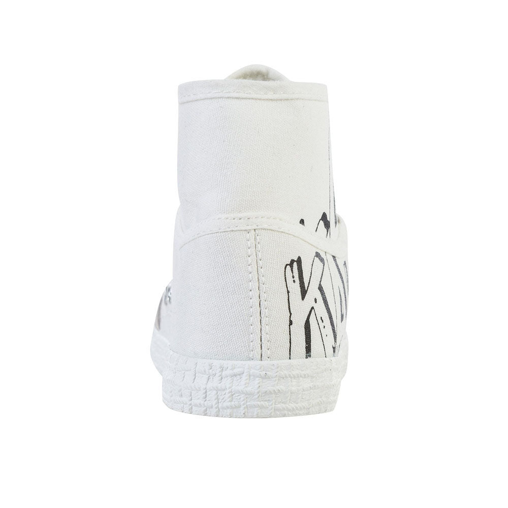 Kawasaki Graffiti Canvas Boot K202415 1002 White