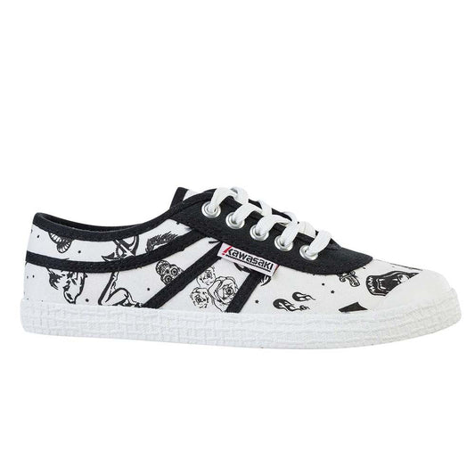 Chaussure en toile Kawasaki Tattoo K202420 1002 Blanc