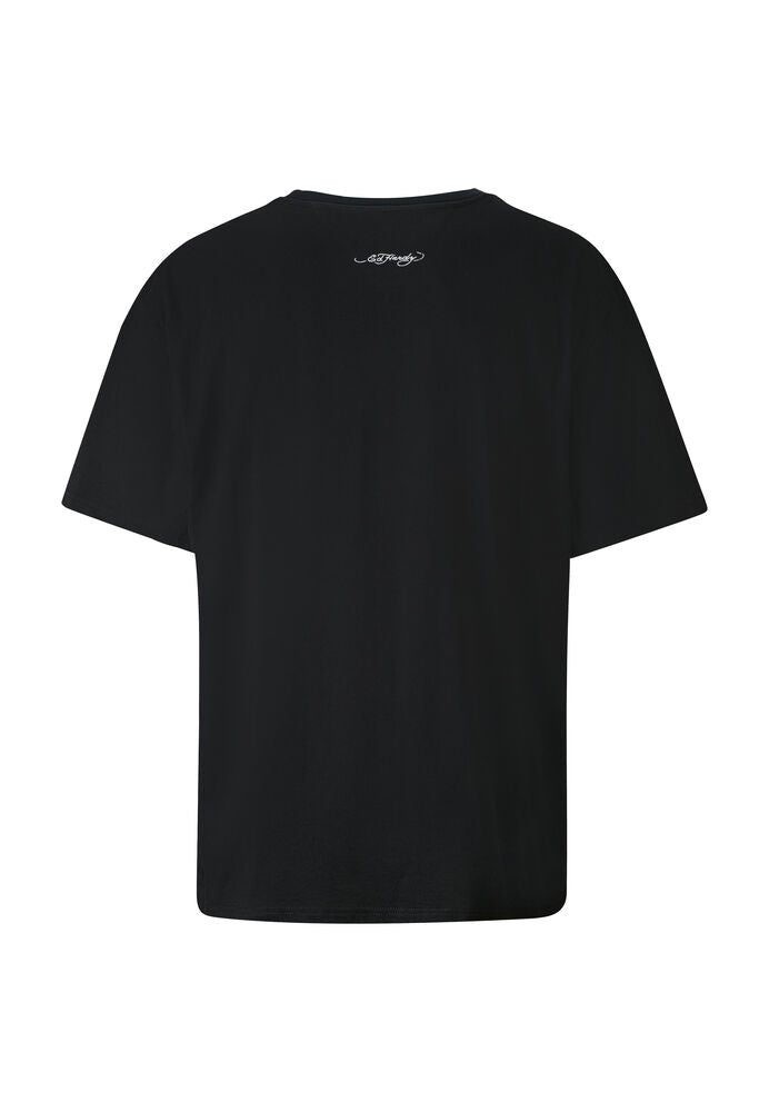 T-shirt Ed Hardy Tiger Glow noir