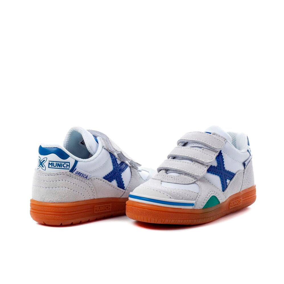 Munich Gresca Kid Velcro 1508604 Blanc