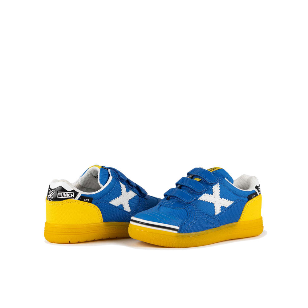 Munich G-3 Kid Vco 1514438 Bleu