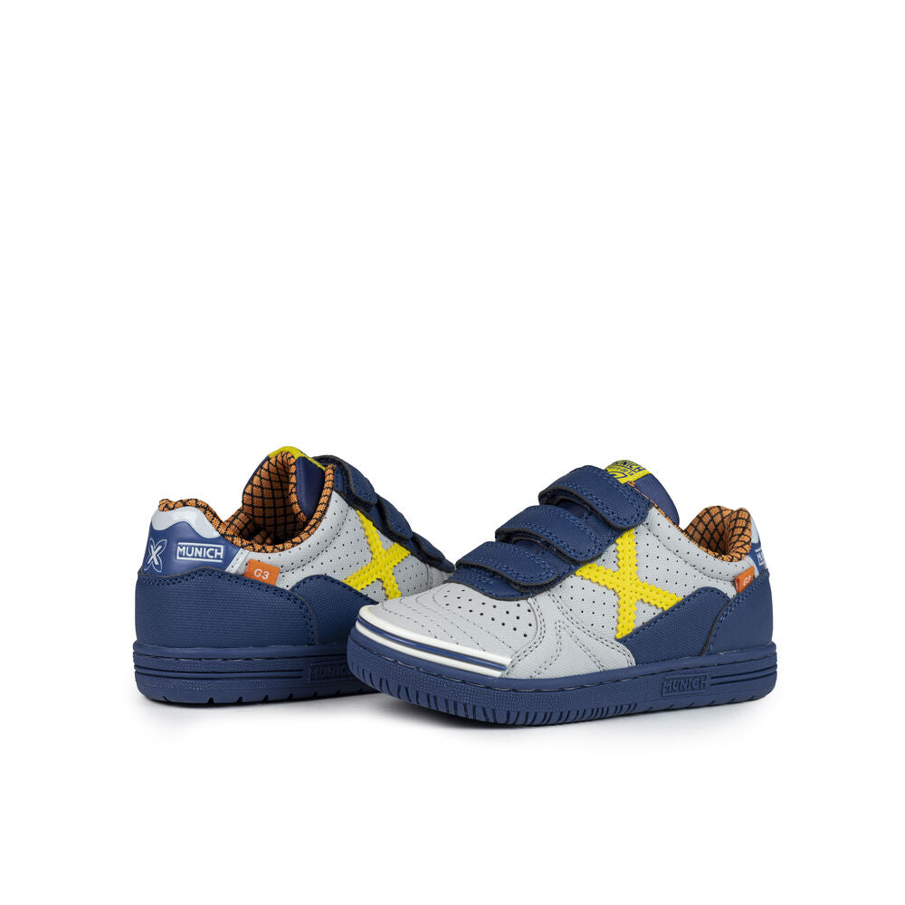 Munich G-3 Kid Vco Profit Casual 1514422 Gray