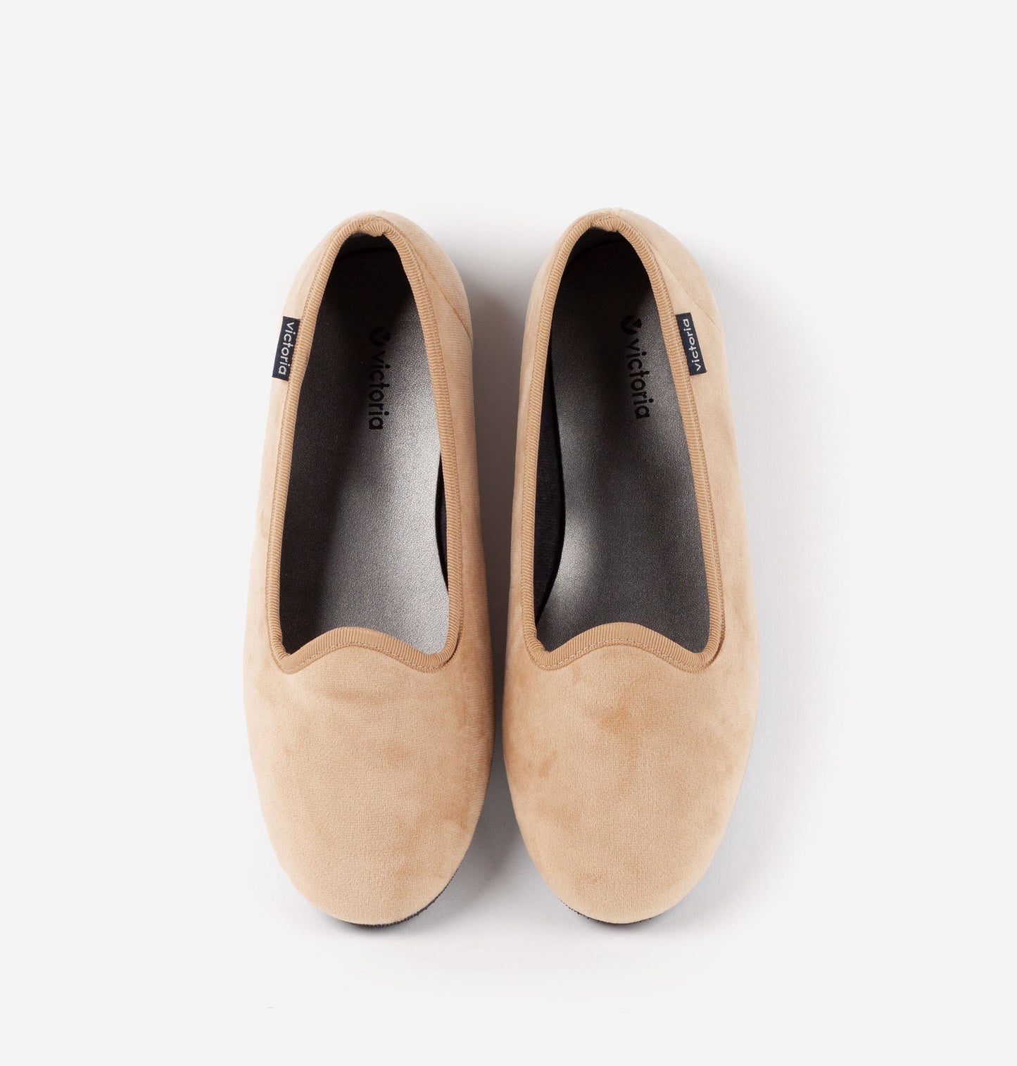 Victoria ODA SLIPPER TERCIOPELO MIEL
