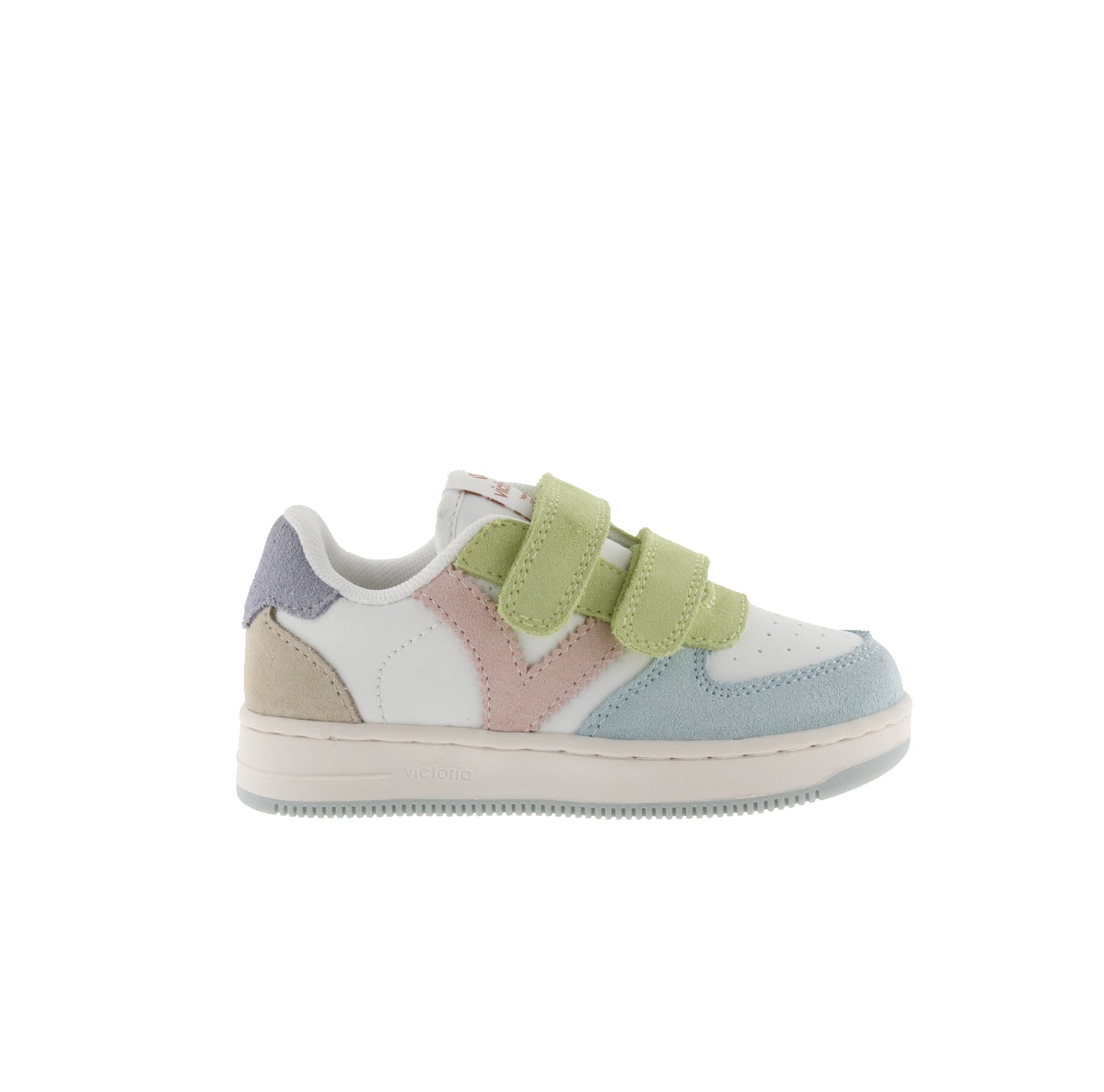 Victoria TIEMPO TIRAS SERRAJE MULTICOLOR CELESTE