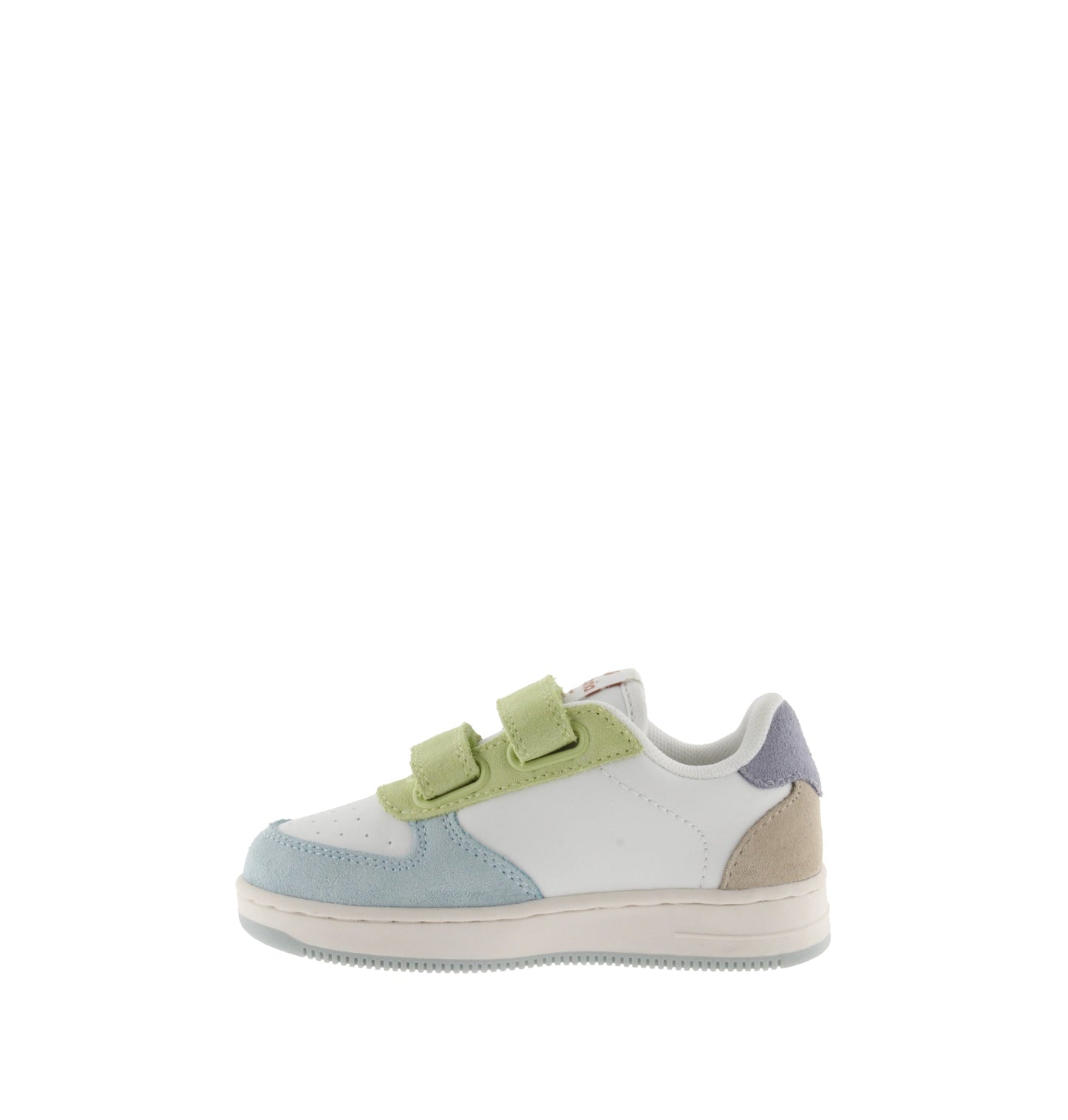 Victoria TIME STRIPS MULTICOLOR SUEDE SKY BLUE