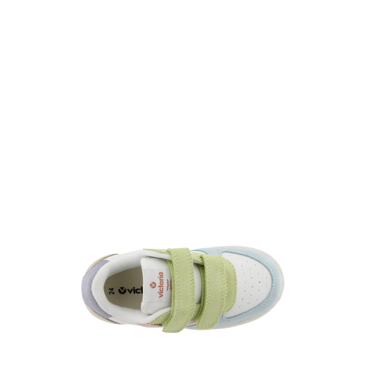 Victoria TIEMPO TIRAS SERRAJE MULTICOLOR CELESTE