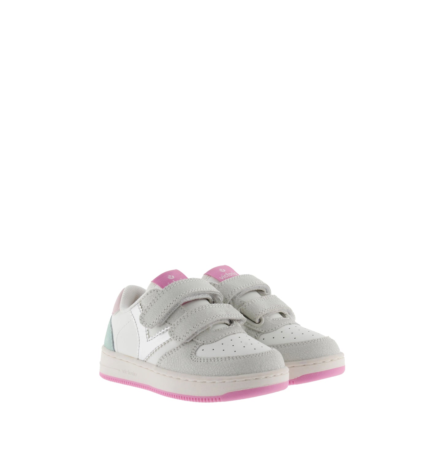 Victoria TIEMPO TIRAS SERRAJE CRAQUELADO & MULTICOLOR ROSA