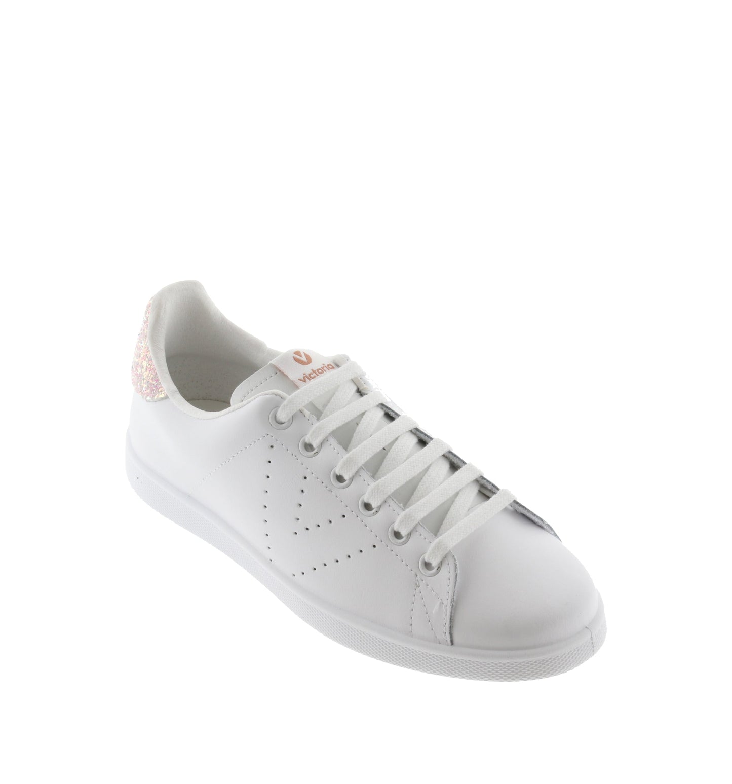 Victoria LEATHER &amp; GLITTER CURRANT TENNIS