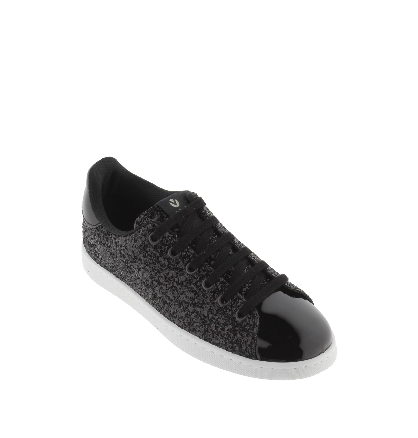 Victoria TENIS GLITTER NEGRO