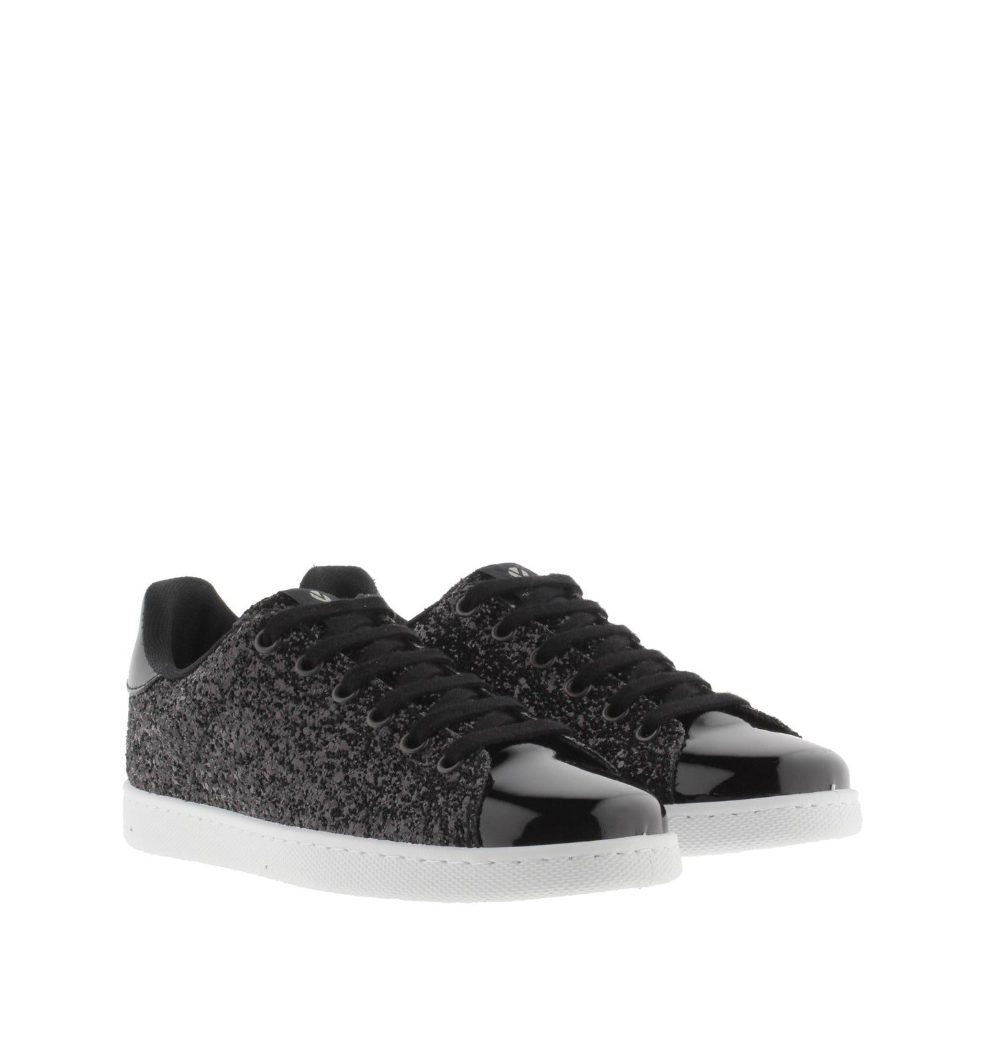 Victoria TENIS GLITTER NEGRO