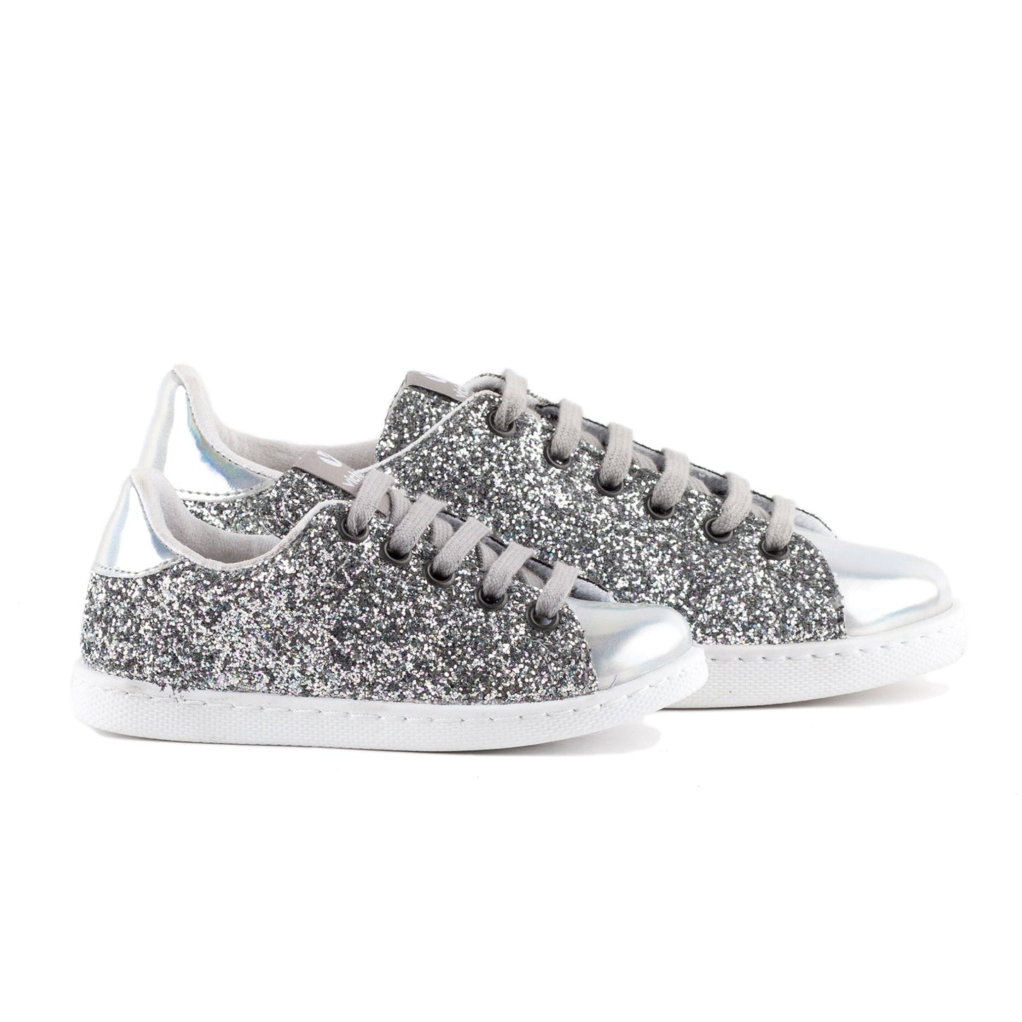 Victoria TENIS GLITTER PLATA