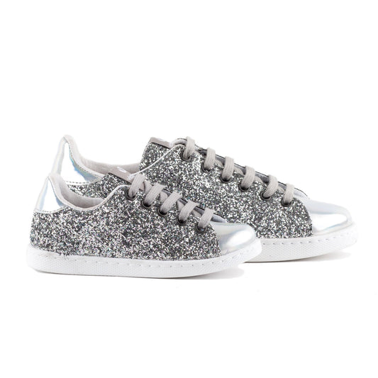 Victoria TENIS GLITTER PLATA