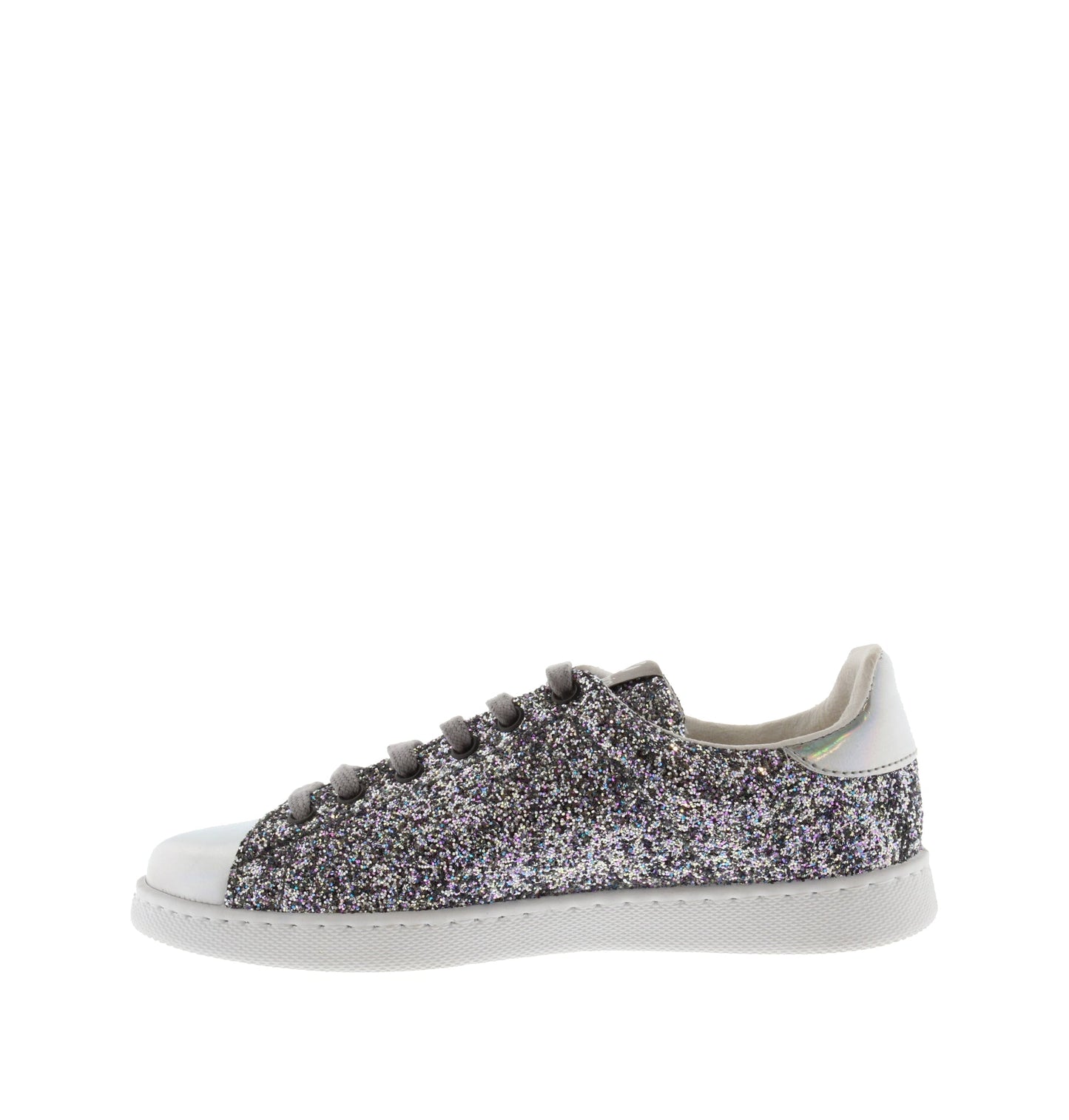 Victoria TENIS GLITTER PLATA