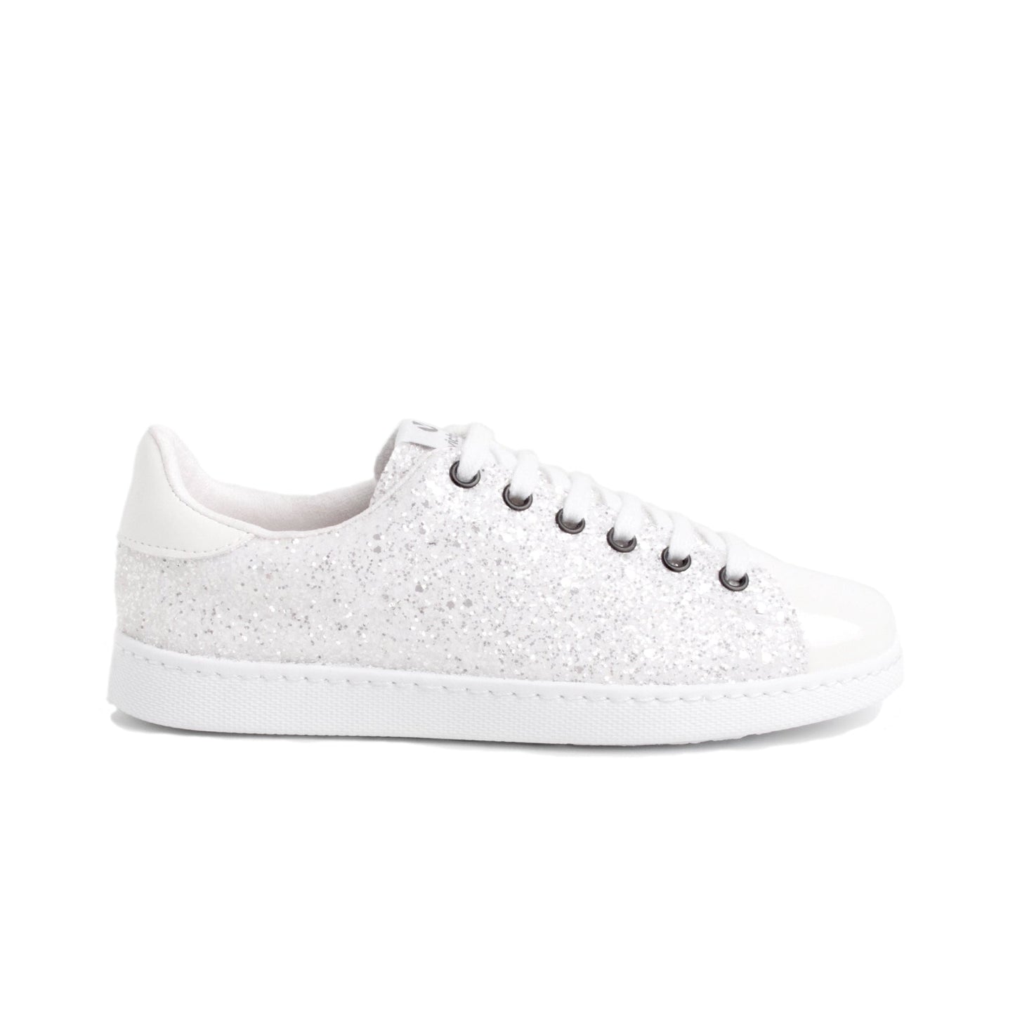 Victoria TENIS GLITTER BLANCO