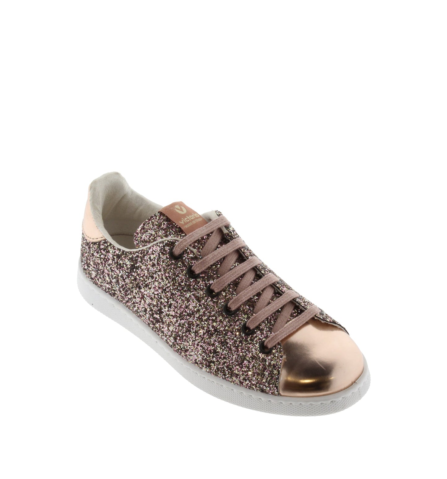 Victoria TENIS GLITTER ROSA