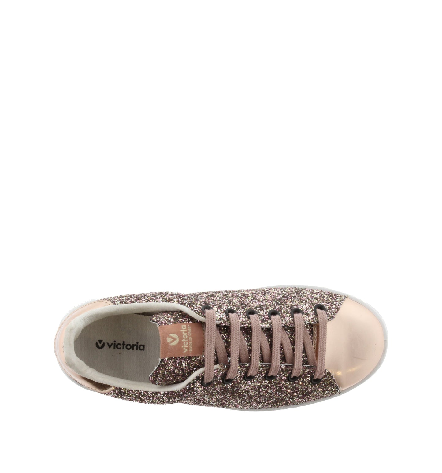 Victoria TENIS GLITTER ROSA