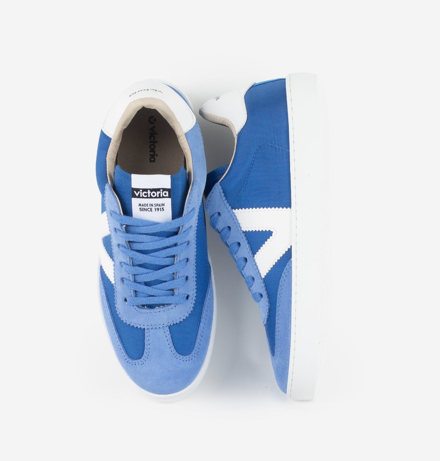 Victoria Berlin Suede &amp; Blue Nylon