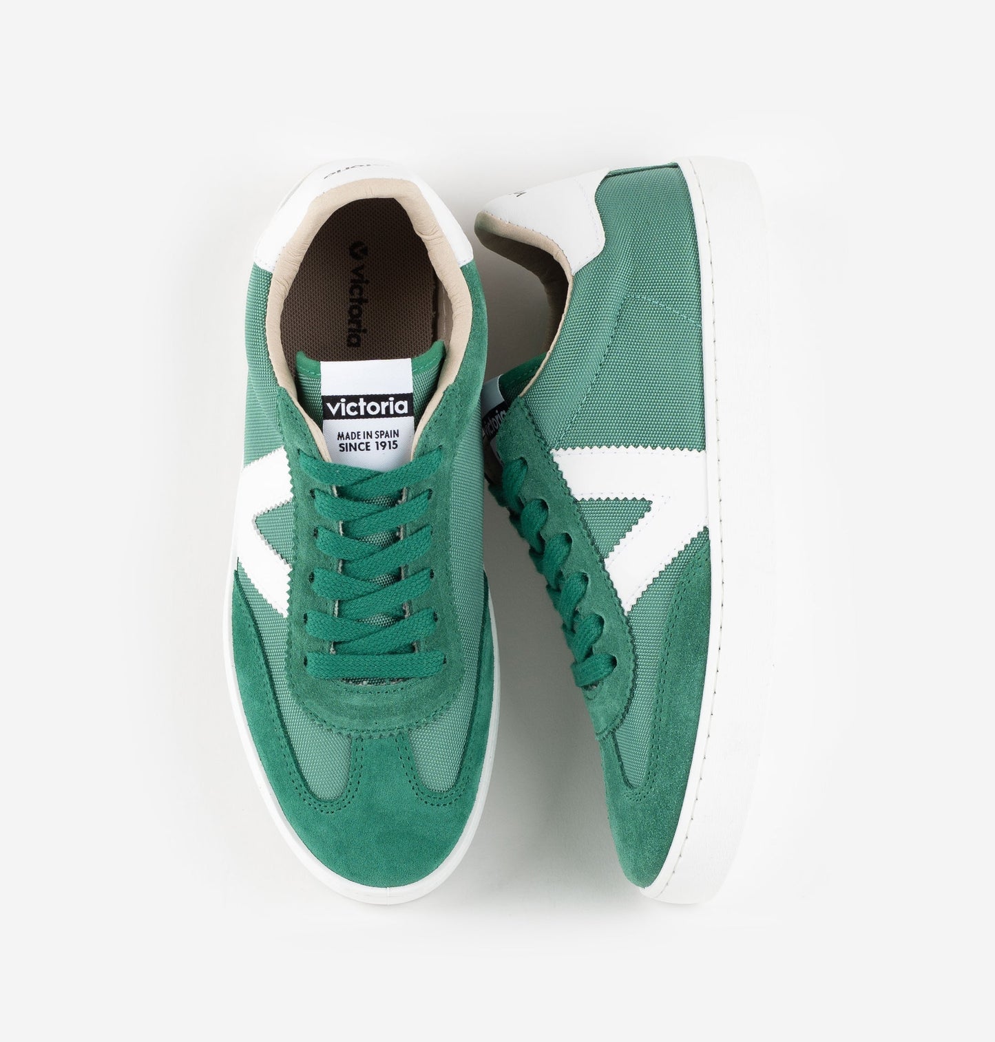 Victoria Berlin Suede &amp; Green Nylon