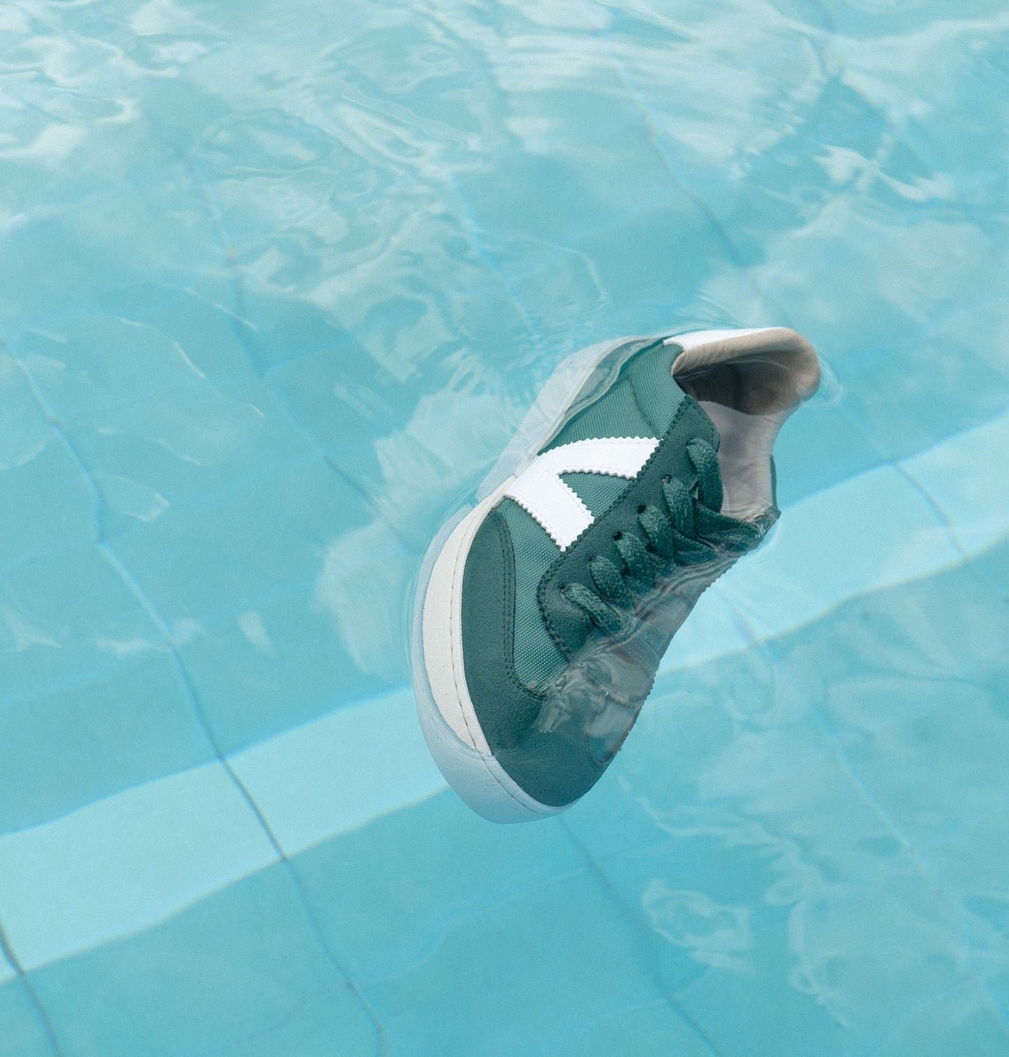Victoria Berlin Suede &amp; Green Nylon