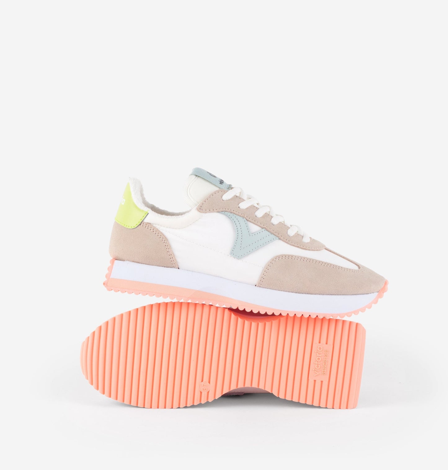 Victoria COSMOS DAIM &amp; NYLON MULTICOLORE BEIGE