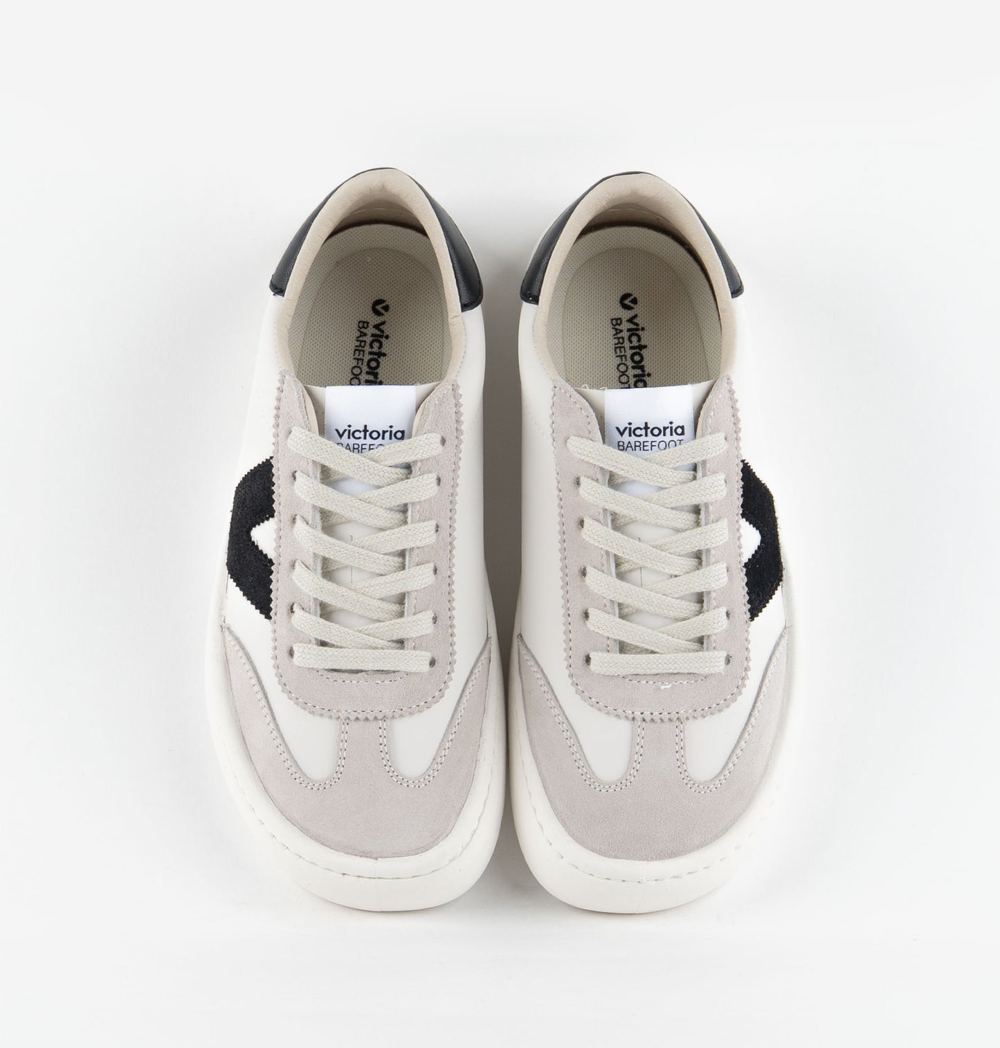 Victoria OLMO BAREFOOT EFECTO PIEL & SERRAJE NEGRO