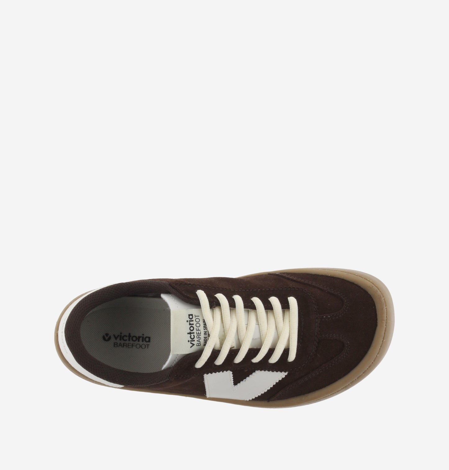 Victoria 1186103 Olmo Barefoot Efecto Serraje - Chocolate